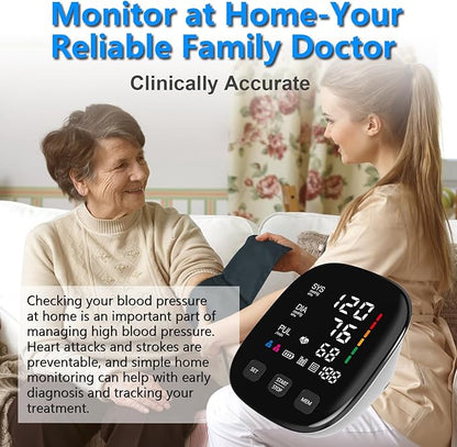 Blood Pressure Monitor, Automatic Upper Arm Blood Pressure Monitors - Image 6