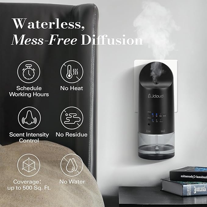 JCLOUD Plug in Diffuser Covers Up to 500 Sq. Ft. - Image 3