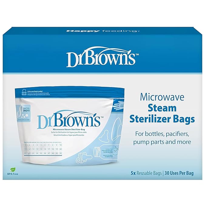 Dr. Brown's Microwave Steam Sterilizer Bags by DrBrowns
