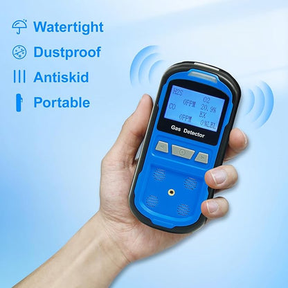 Upgraded 4 Gas Monitor Multi Gas Detector, Yfwsrecinoe Gas Leak Detector - Image 3
