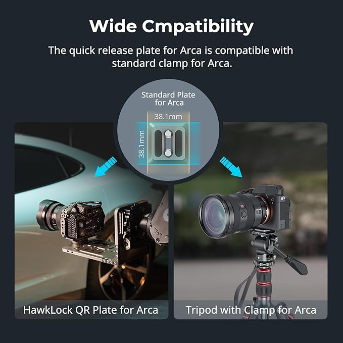 SmallRig HawkLock H38 Quick Release Mount Plate - Image 5
