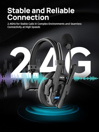SYNCO XTALK XPRO5 Wireless Intercom Headset System, 500m/1640ft 2.4GHz - Image 7