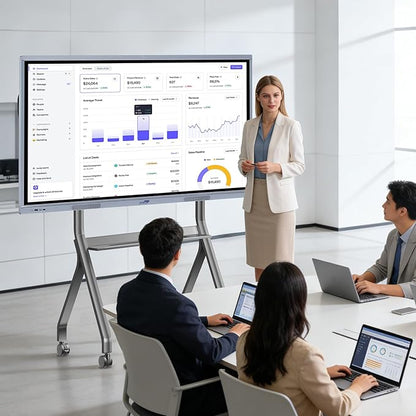 Smart Board Stand for 42-75" Interactive Whiteboards & TVs - Image 2
