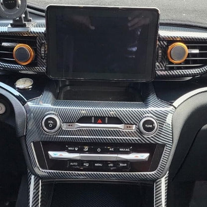 ruihe Carbon Fiber Color Center Dash ​Radio Audio Control Panel Automatic - Image 4