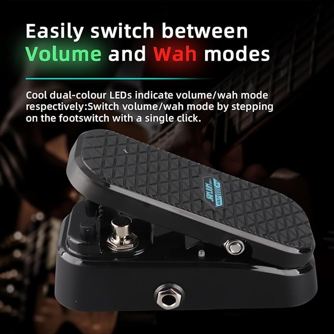 Btuty Guitar Wah Volume Pedal 2-in-1 Mini Wah & Volume Combo Pedal - Image 4