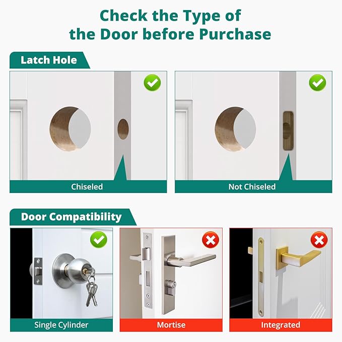 DS10 Pro Keyless Entry Door Lock - Image 7