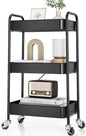 TOOLF 3-Tier Metal Rolling Cart by TOOLF