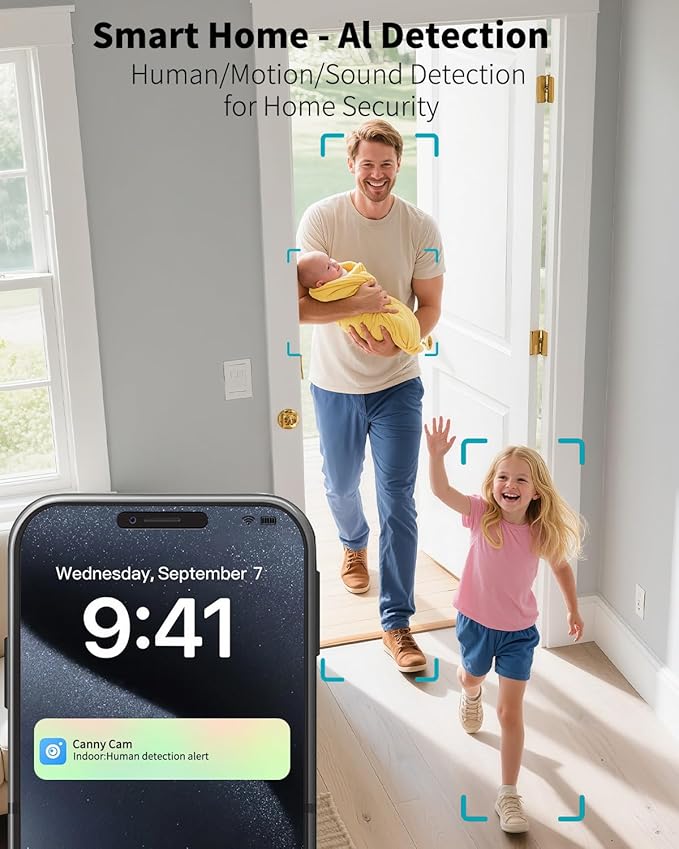 VIMTAG 4MP 5G Security Camera Indoor, Pet Camera - Image 7
