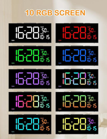 Netzu Alarm Clocks for Bedrooms, Digital Clock - Image 2