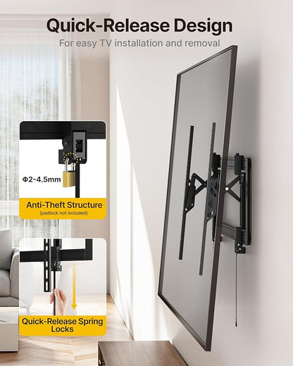 monTEK Heavy Duty Tilting TV Wall Mount - Image 7
