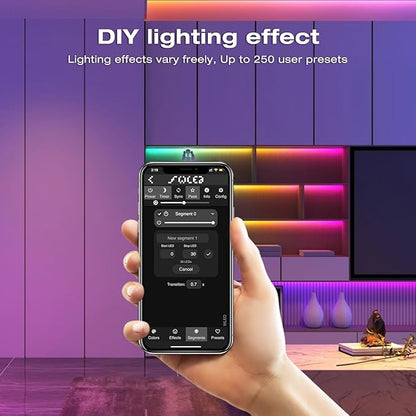 GLEDOPTO WLED Pre-Installed ESP8266 LED Strip Controller Over 100 Dynamic - Image 2