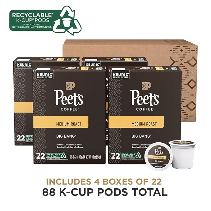 Peet's Coffee, Medium Roast Keurig K-Cup Pods - Image 2