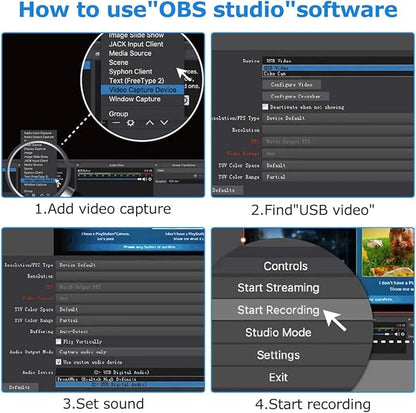 Gebildet 4K Video Capture Card, HDMI to USB Capture Card 1080P - Image 5