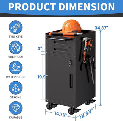Small Garage Storage Cabinet - Image 3