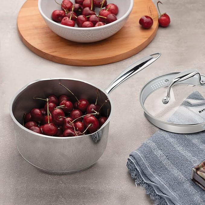 Rorence Stainless Steel Sauce pan: Saucepan - Image 6