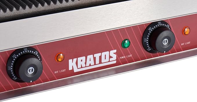 Kratos Commercial Electric Panini Sandwich Grill - Image 8