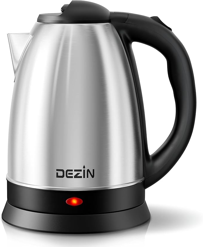 DEZIN Electric Kettle Upgraded, BPA Free 2L Stainless Steel Tea Kettle by DEZIN