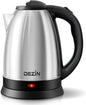 DEZIN Electric Kettle Upgraded, BPA Free 2L Stainless Steel Tea Kettle by DEZIN
