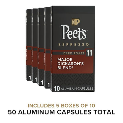 Peet's Coffee, Dark Roast Espresso Capsules, Compatible - Image 2