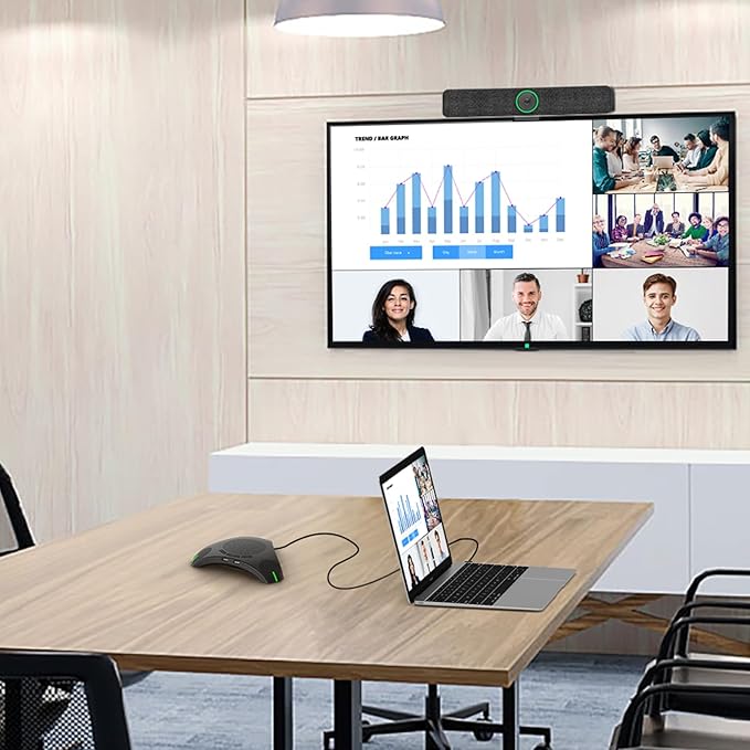 USB Speakerphone with Dual Hub - Image 4