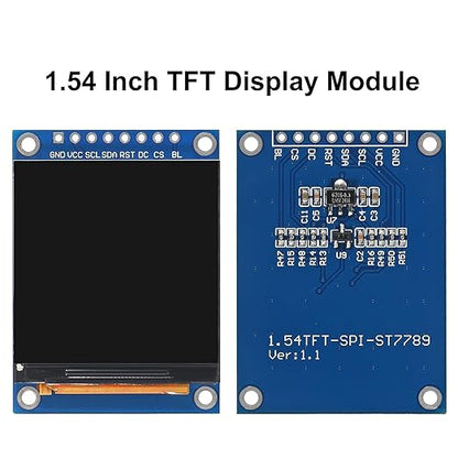 XIITIA 2pcs 1.54" SPI TFT LCD Display Module 240x240 RGB LCD Screen 3.3V ST7789 - Image 2
