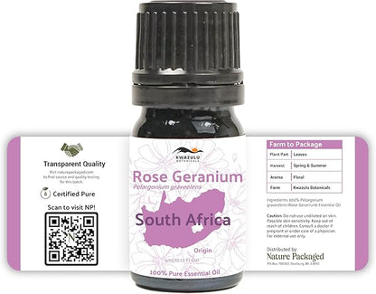 Rose Geranium Essential Oil - Image 3