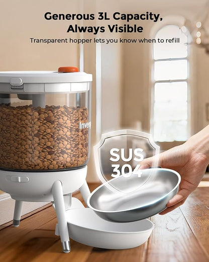 Automatic Cat Feeder, 3L Timed Pet Feeder - Image 6