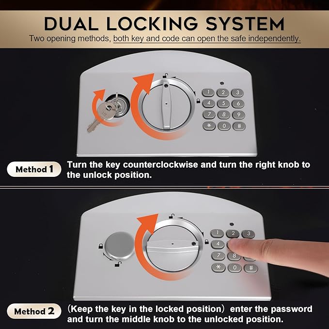 Dalmbox Portable Metal Safe Box - Image 4