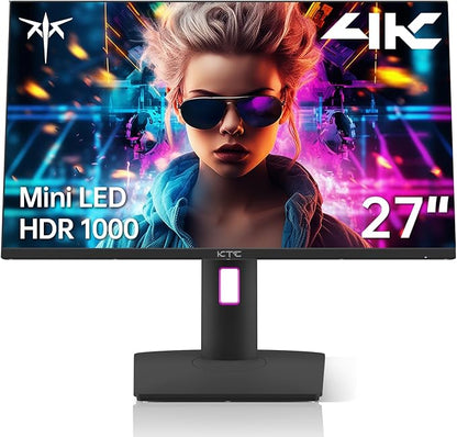 KTC 27 Inch 4K Mini LED Monitor, Fast IPS, HDR1000 160Hz 144Hz Gaming Monitor - Image 9