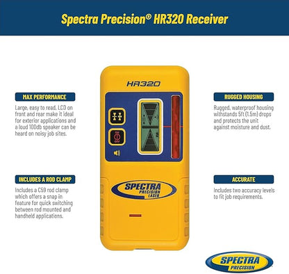 Spectra Precision HR320 Laser Receiver - Image 2