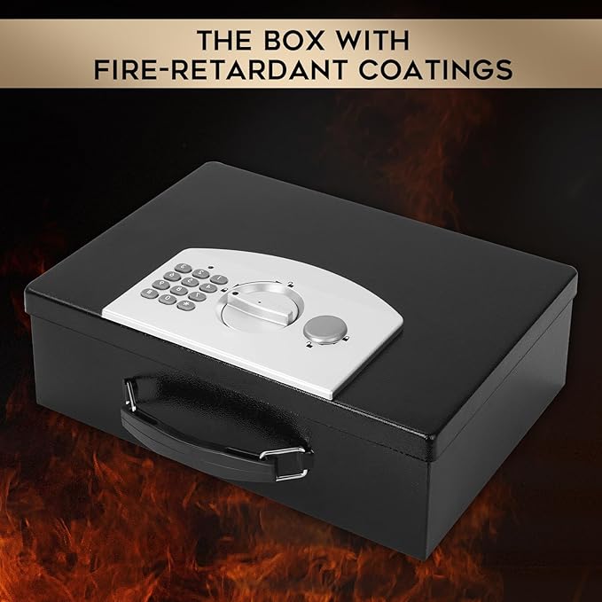 Dalmbox Portable Metal Safe Box - Image 7
