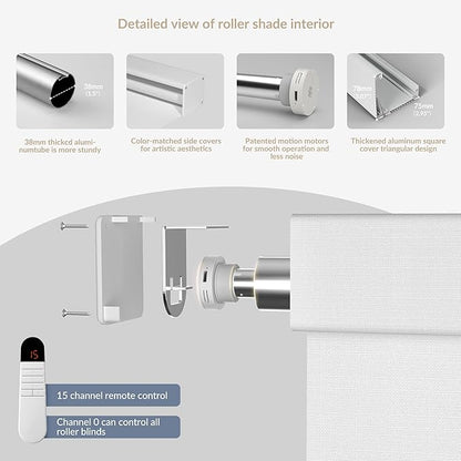 Boolegon Motorized Roller Blinds - Image 5