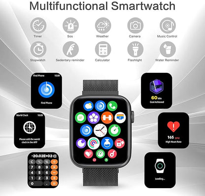 Smart Watches for Men Blood Pressure, DA GPT AI Waterproof Smartwatch, 1.9" - Image 9
