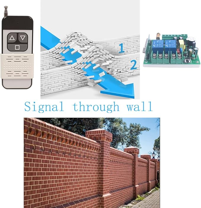 Motor Wireless Remote Control Switch AC 85V 110V 220V 250V 10A High Power Door - Image 5