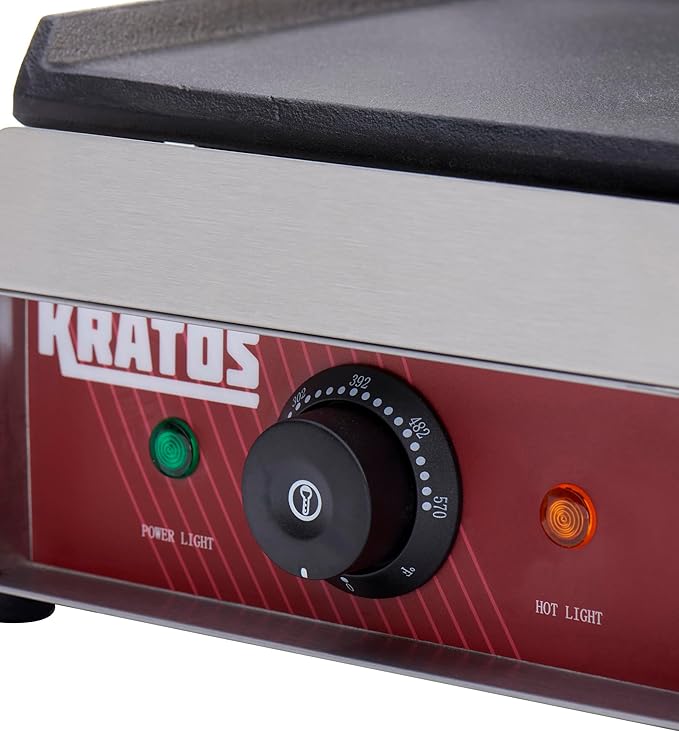 Kratos Commercial Electric Panini Sandwich Grill - Image 6