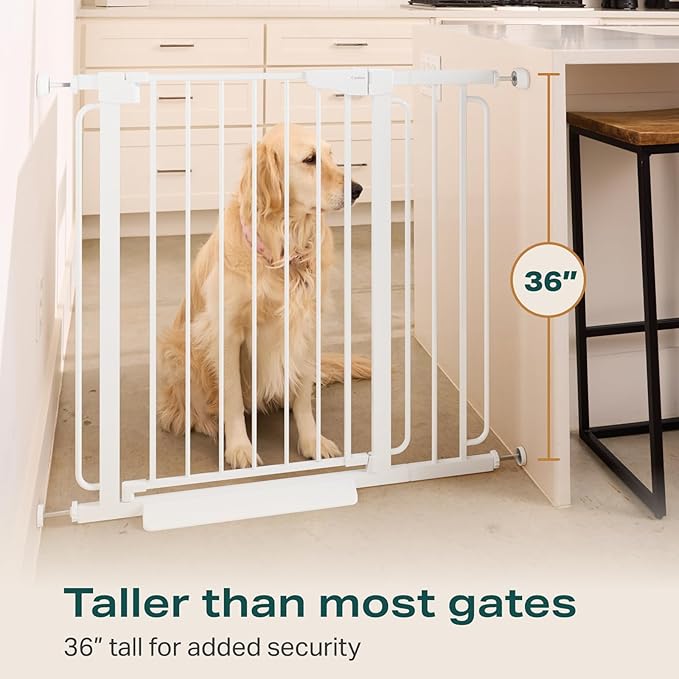 Cumbor 36" Extra Tall Baby Gate - Image 4