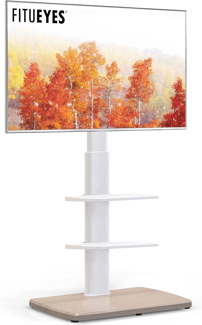 FITUEYES Floor TV Stand for 32 39 40 43 49 50 55 60 65 70 Inch TVs, Modern TV by FITUEYES