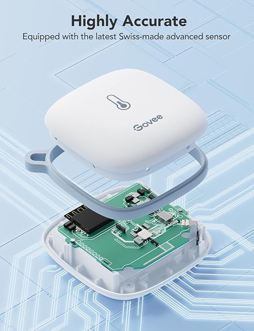 Govee WiFi Temperature Sensor H5179, Smart Hygrometer Thermometer - Image 3