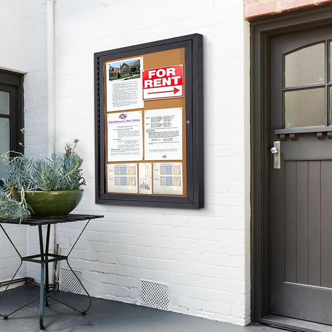 Enclosed Bulletin Board Outdoor Noticeboard - Image 6