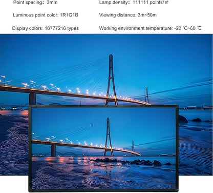 P3 40“x25” Led Sign Programmable Scrolling Digital Display Screen - Image 6