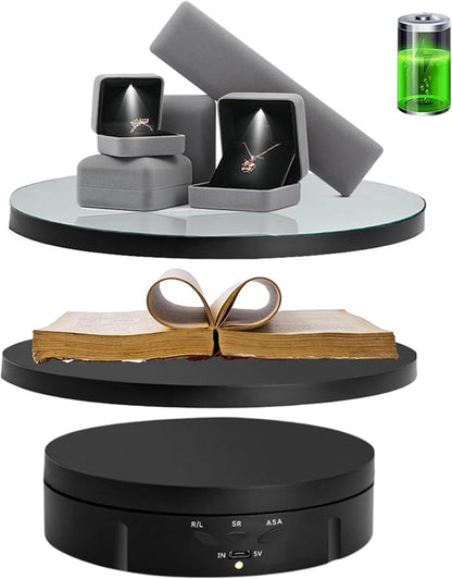 JAYEGT 3 in 1 Motorized Rotating Display Stand by JAYEGT
