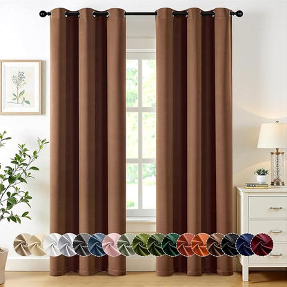 MIULEE Blackout Curtains for Bedroom Living Room 72 Inches Long 2 Panels by MIULEE