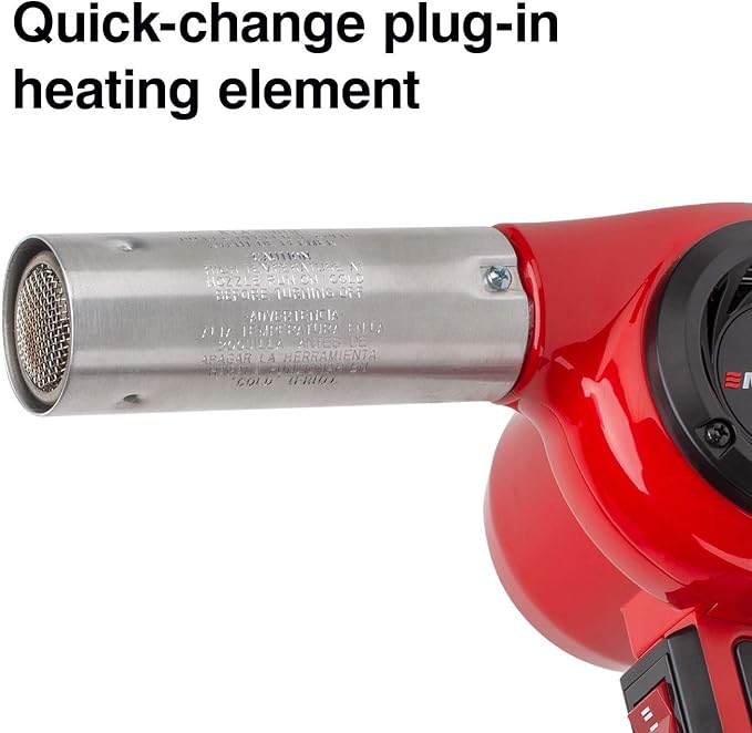 Master Appliance VT-751D Industrial Heat Gun, Quick Change Plug-In Heating - Image 5