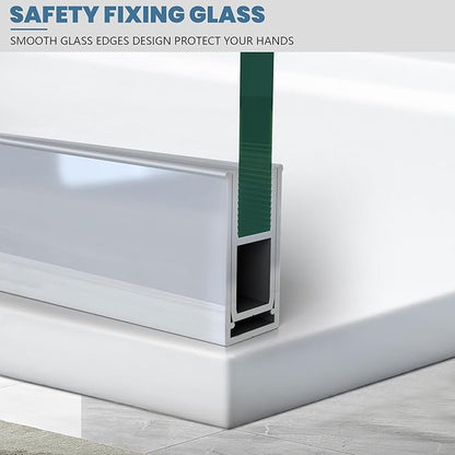 Bathroom Shower Glass Door 34 * 74" - Image 5