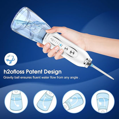 H2ofloss Water Dental Flosser Portable Dental Oral Irrigator - Image 5