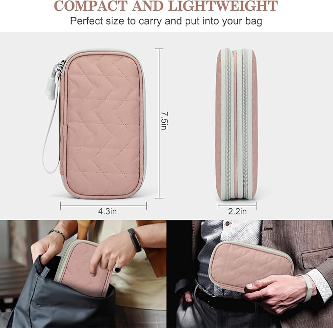 FYY Electronic Organizer, Travel Cable Organizer Bag Pouch Electronic - Image 2