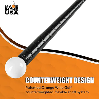 Orange Whip Golf Swing Trainer Aid Patented & Made in USA - Image 2