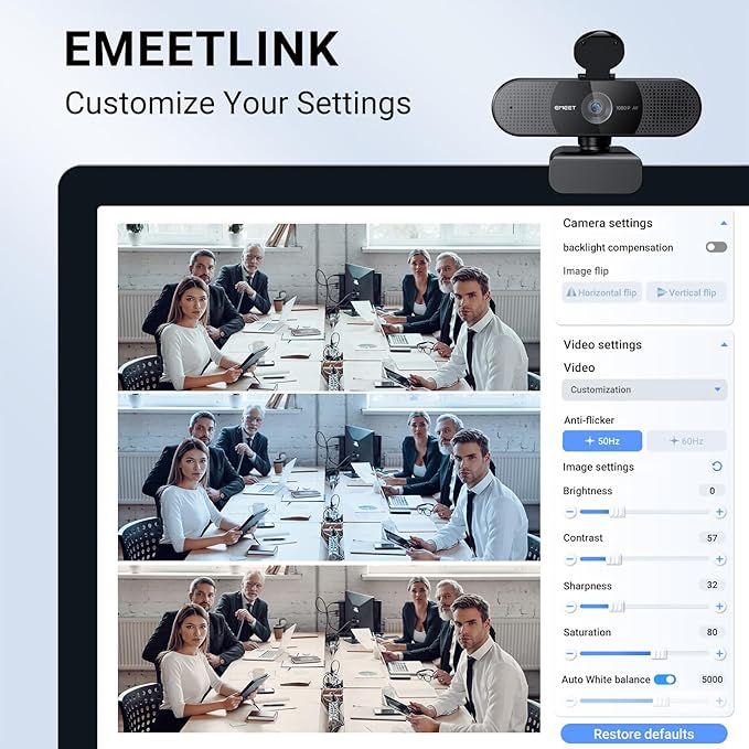 EMEET 2024 Upgraded C960 Webcam - Image 8