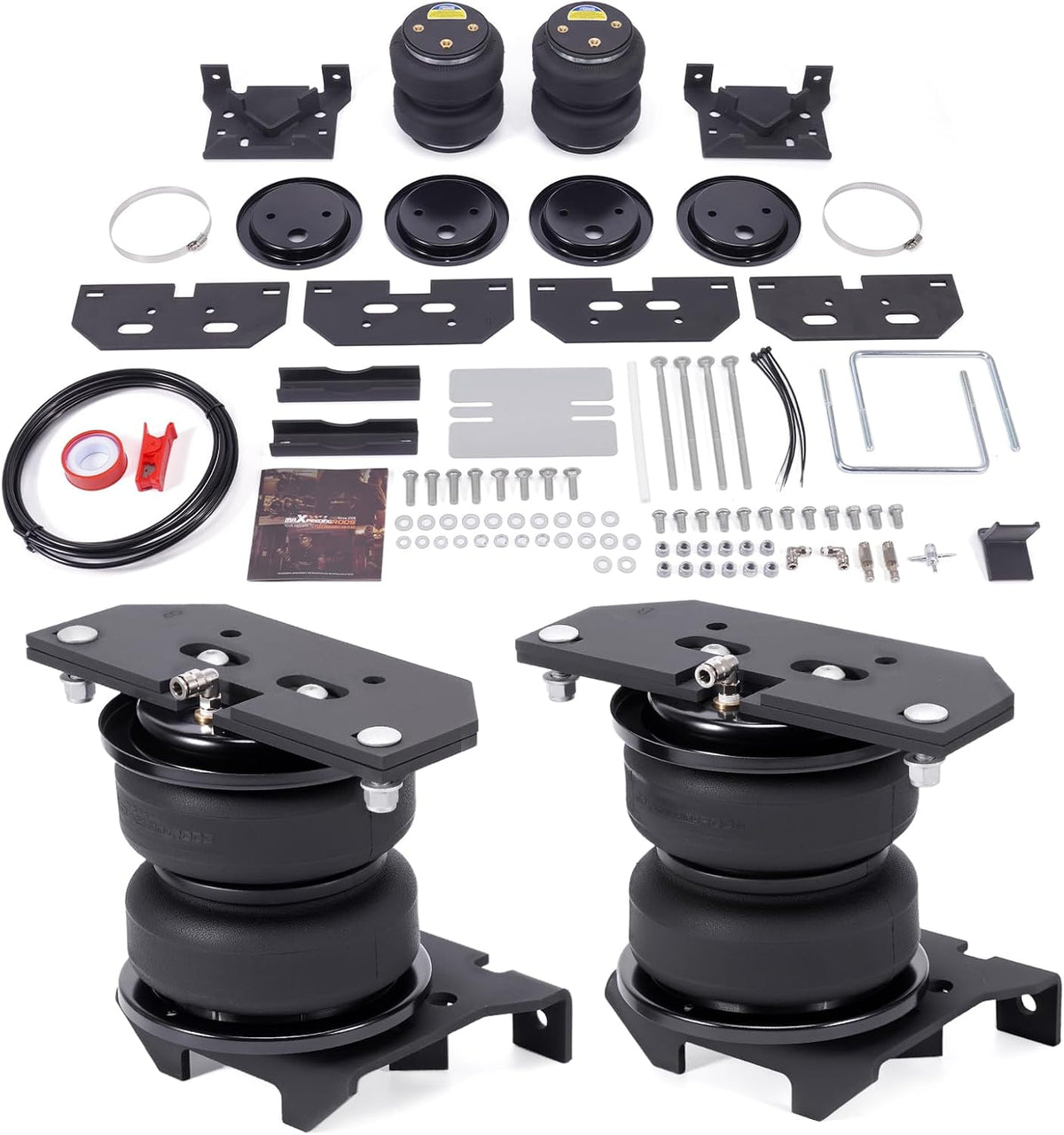 maxpeedingrods 5000 lbs air suspension bag kit for, main product view