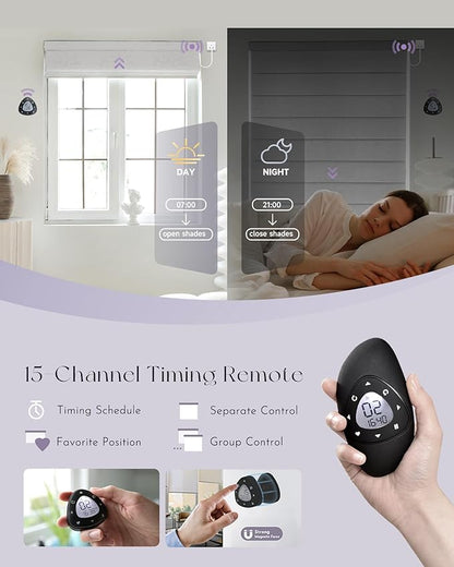 Graywind Smart Roman Shades Compatible - Image 4